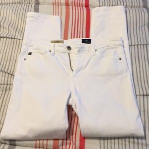 AG white jeans